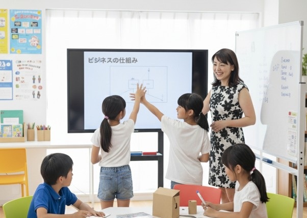 CEOキッズアカデミーのパートナー教室のイメージ