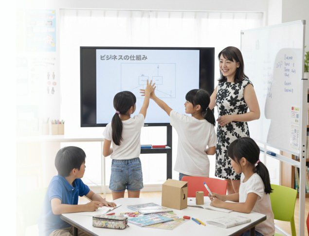 CEOキッズアカデミーのパートナー教室のイメージ