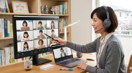 オンラインで世界から生徒が集まる教室へ